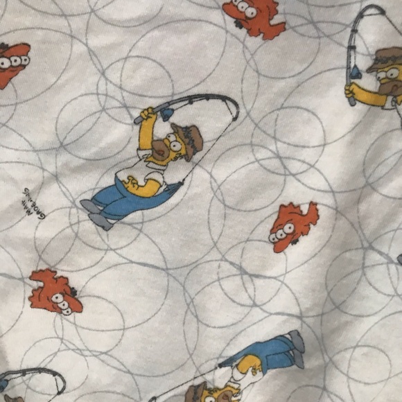 3 The Simpsons pajama pants and Mandalorian union suit. - Picture 8 of 13